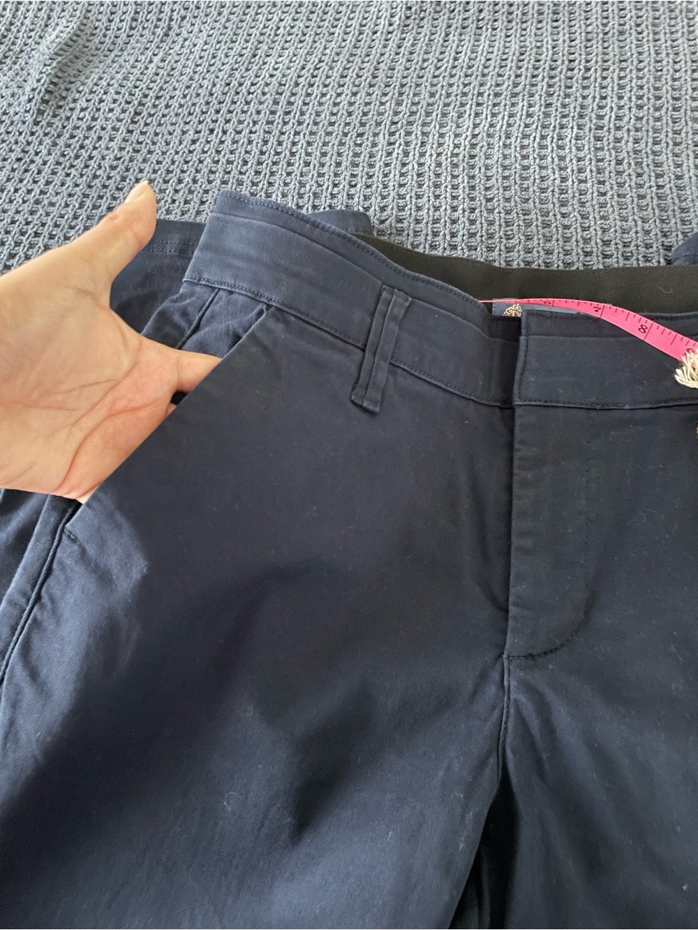 Democracy | Absolution Skyrise Chino Pants | Women’s Pant in Navy | NWT - Picture 11 of 14